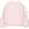 Knitted Christmas sweater, Pink - Sweaters - 3 - thumbnail