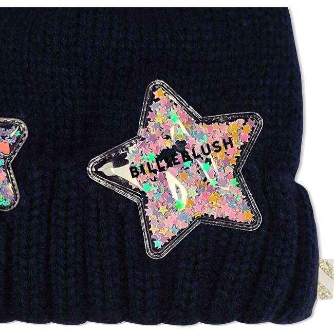 Hat with confetti, Black