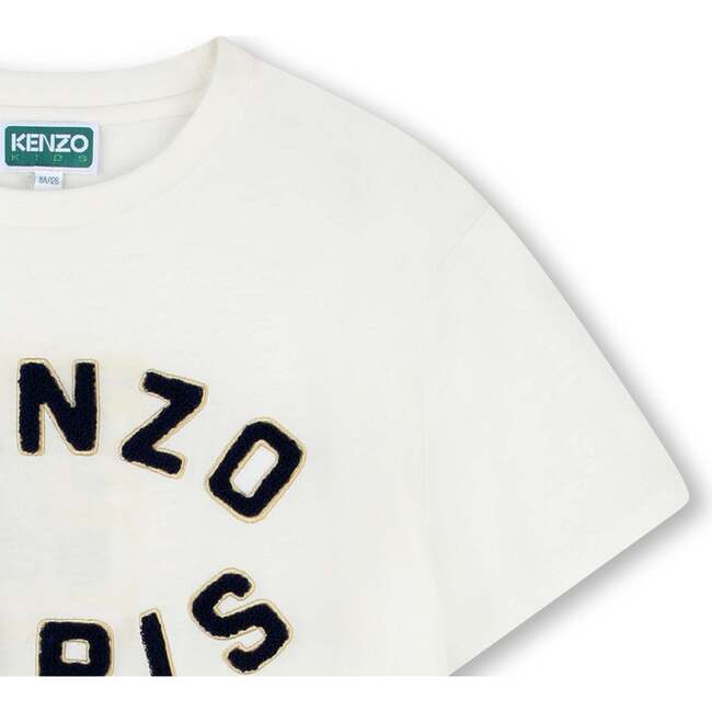 Short Sleeve T-Shirt, Ivory - T-Shirts - 3