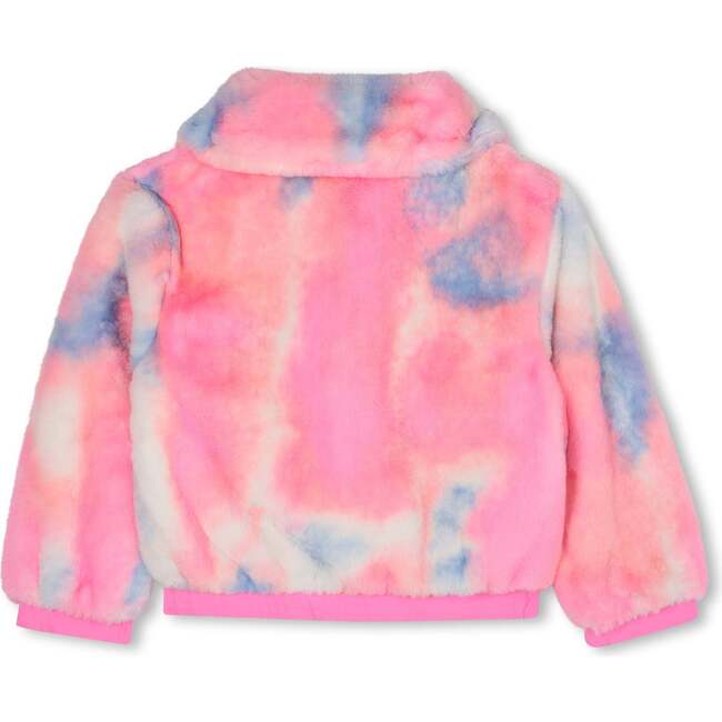 Fluffy fleece coat, Pink - Fleece & Sherpa Jackets - 4