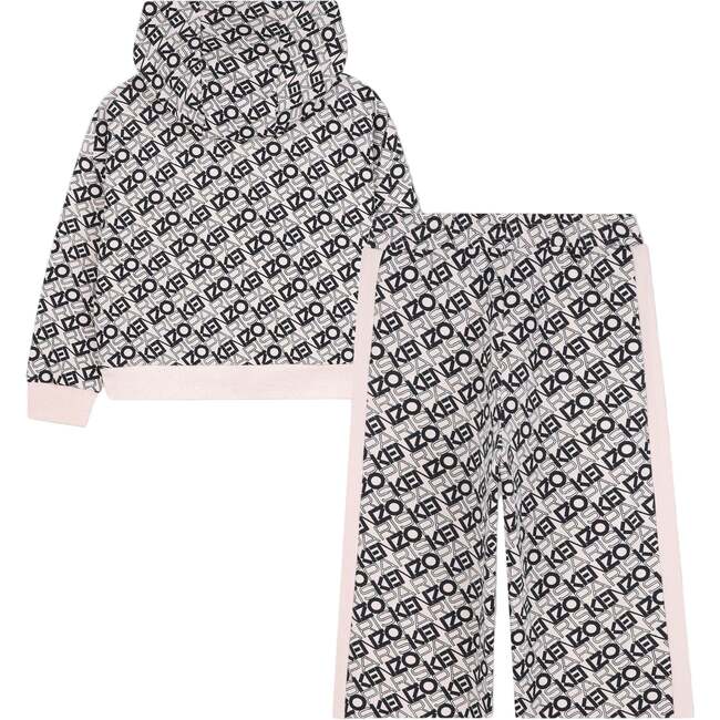 Pale Cardigans + Trousers, Pink