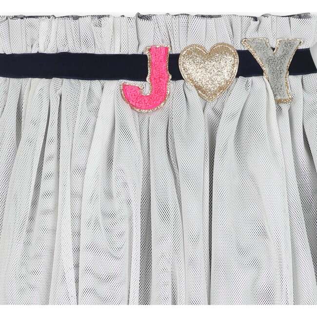 Tulle petticoat, Silver