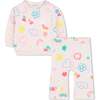 Sweatshirt and pants set, Pink - Mixed Apparel Set - 1 - thumbnail