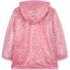 Transparent waxed jacket decorated with sequins, Pink - Jackets - 3 - thumbnail