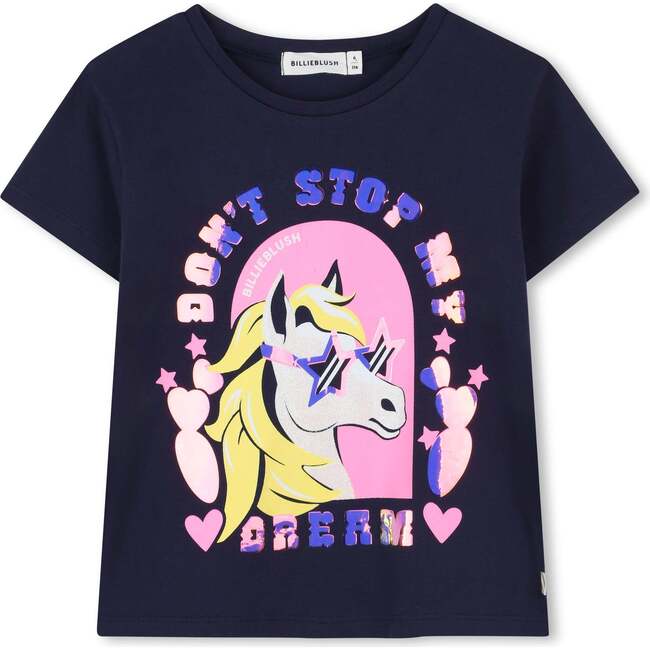 Short-sleeved T-shirt, Navy