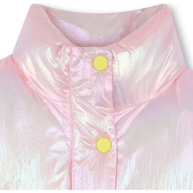 Sleeveless down jacket, Pink - Vests - 3