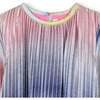 Shiny pleated dress, Multicolor - Dresses - 2 - thumbnail