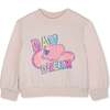 Fleece sweatshirt, Pink - Sweatshirts - 1 - thumbnail