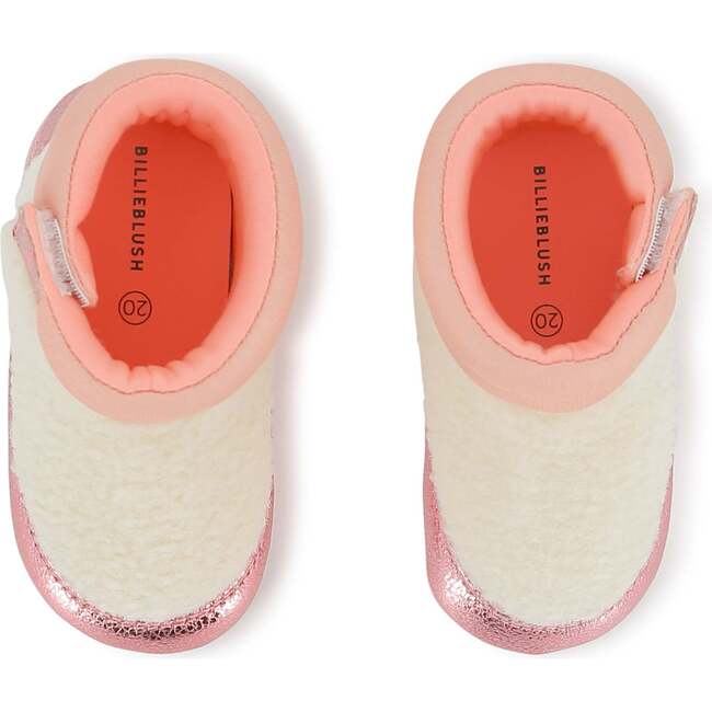 Metallic après-ski Boots, Pink - Boots - 3