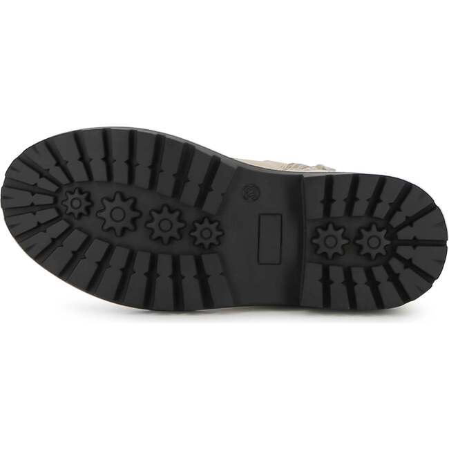 Metallic ankle boots, Gold - Boots - 5