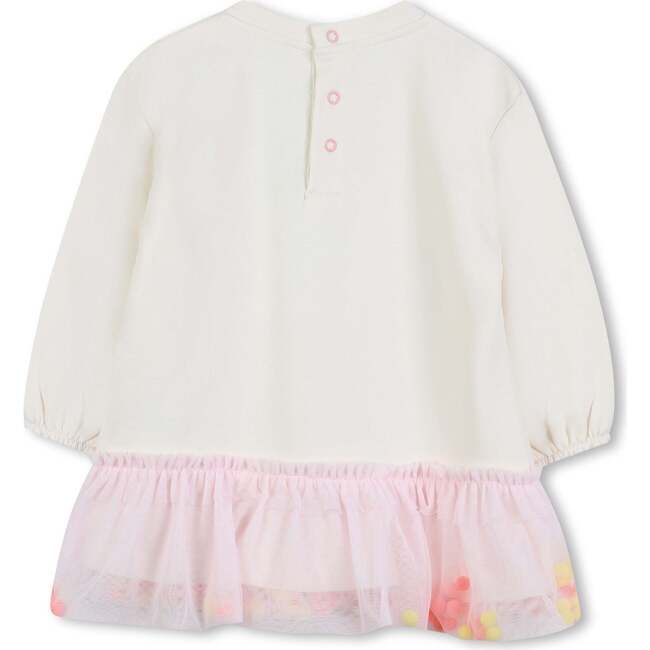 Long sleeve dress, Pink - Dresses - 3