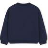Fleece sweatshirt, Navy - Sweatshirts - 3 - thumbnail