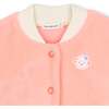 Fleece cardigan, Pink - Fleece & Sherpa Jackets - 2 - thumbnail