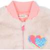 Fleece coat, Pink - Fleece & Sherpa Jackets - 2 - thumbnail