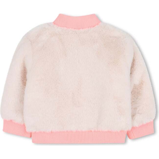 Fleece coat, Pink - Fleece & Sherpa Jackets - 3