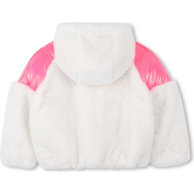Coat with hood, White - Coats - 4