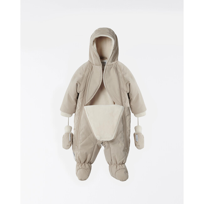 Snow Jumpsuit, Oat - Snowsuits - 2