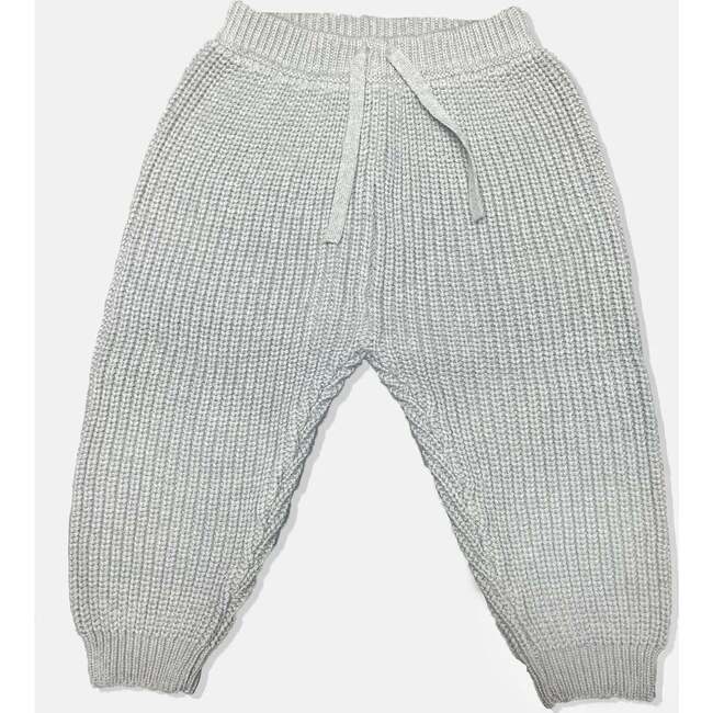 Chunky Tennis Lounge Pants, Pearl Grey
