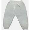 Chunky Tennis Lounge Pants, Pearl Grey - Sweatpants - 1 - thumbnail