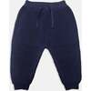Chunky Tennis Lounge Pants, Navy - Sweatpants - 1 - thumbnail