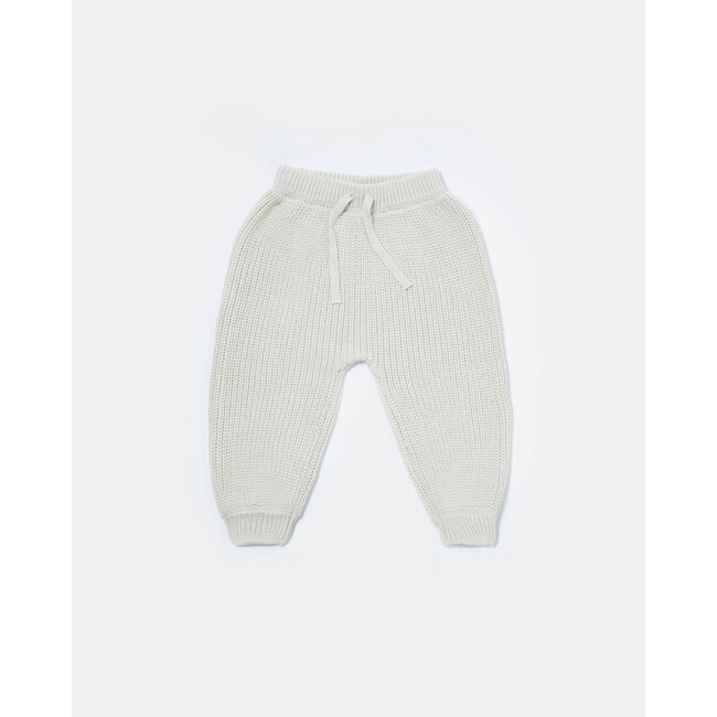 Chunky Tennis Lounge Pants, Ecru