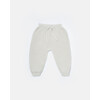 Chunky Tennis Lounge Pants, Ecru - Sweatpants - 1 - thumbnail