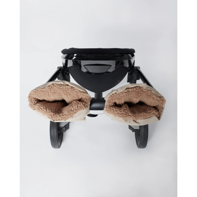 Warmmuffs, Oat Cacao - Stroller Accessories - 3