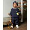 Chunky Tennis Lounge Pants, Navy - Sweatpants - 2