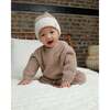 Fuzzy Boxy Sweater, Taupe - Sweaters - 2