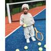 Chunky Tennis Lounge Pants, Ecru - Sweatpants - 2