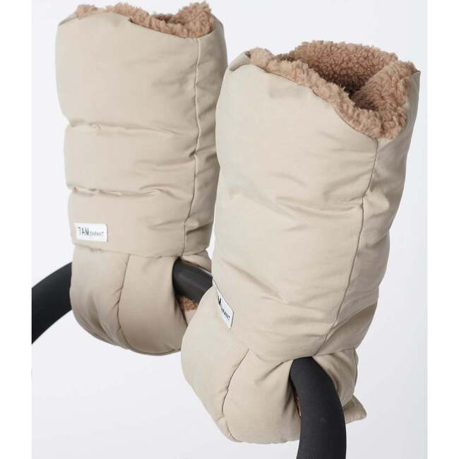 Warmmuffs, Oat Cacao - Stroller Accessories - 4