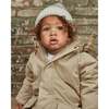 Fuzzy 2-Tone Ribbed Beanie, Taupe - Hats - 4
