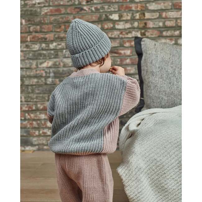 Chunky Tennis Lounge Pants, Ash Rose - Sweatpants - 3