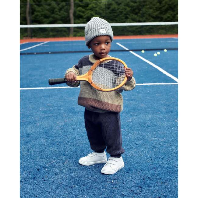 Chunky Tennis Lounge Pants, Navy - Sweatpants - 5