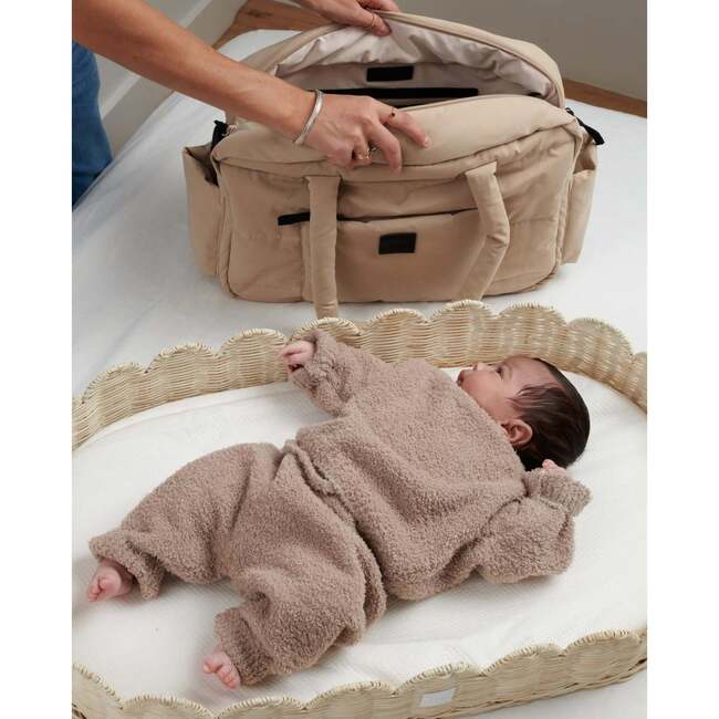 Fuzzy Boxy Sweater, Taupe - Sweaters - 7