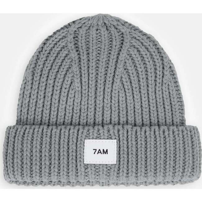Chunky Beanie, Heather Grey