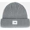Chunky Beanie, Heather Grey - Hats - 1 - thumbnail