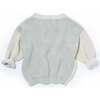 Chunky Boxy Sweater, Ecru Pearl Grey - Sweaters - 4