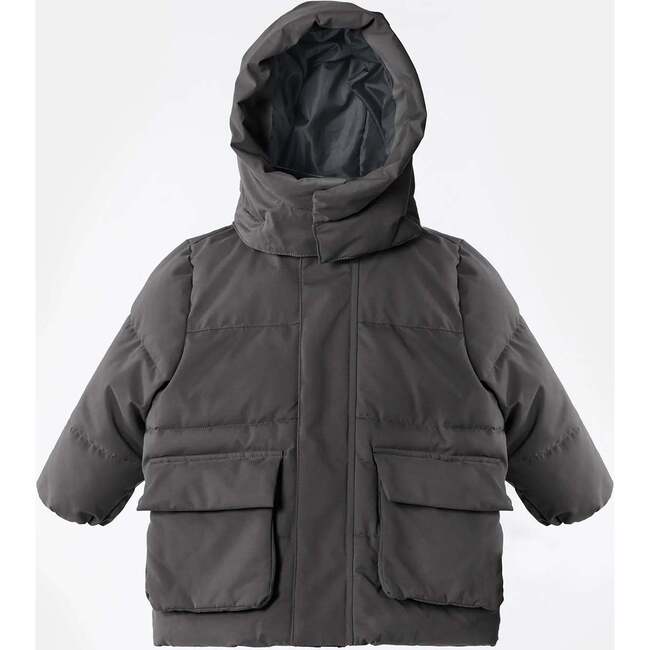 Benji Puffer Jacket, Smokey