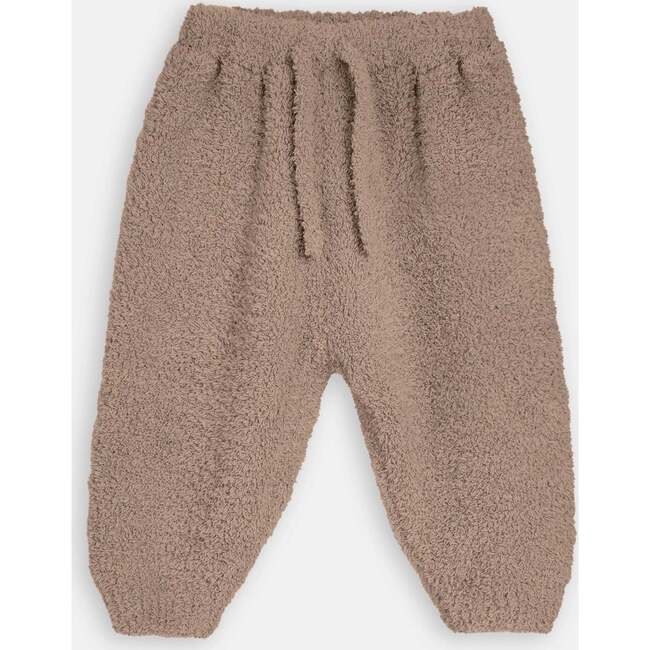 Fuzzy Boxy Lounge Pants, Taupe