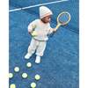Chunky Tennis Beanie, Ecru Terracotta - Hats - 6