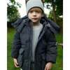 Benji Puffer Jacket, Smokey - Jackets - 2