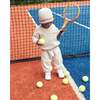 Chunky Tennis Beanie, Ecru Terracotta - Hats - 7