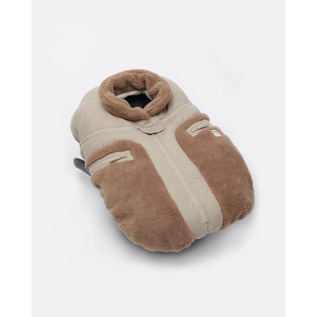 Car Seat Cocoon, Oat Cacao - Car Seat Accessories - 3