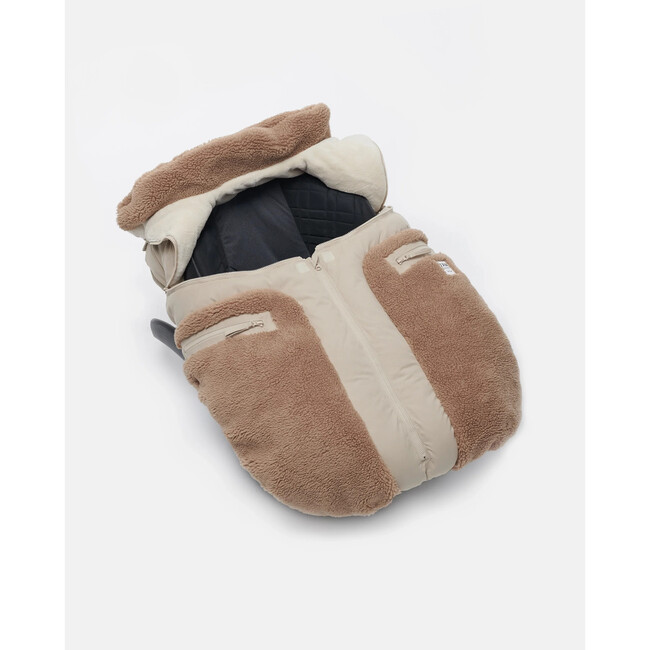 Car Seat Cocoon, Oat Cacao - Car Seat Accessories - 4