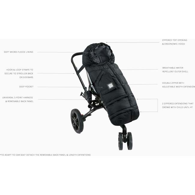 Blanket 212 Evolution, Metallic Lilac - Stroller Accessories - 4