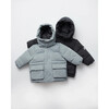 Benji Puffer Jacket, Smokey - Jackets - 4