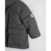 Benji Puffer Jacket, Smokey - Jackets - 5