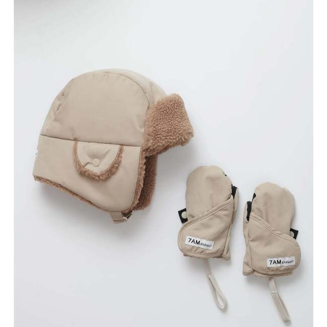 Benji Chapka Hat, Oat Cacao - Hats - 5