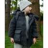 Benji Puffer Jacket, Smokey - Jackets - 6